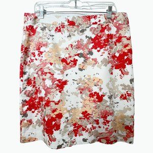 FLORAL SKIRT, SIZE 12